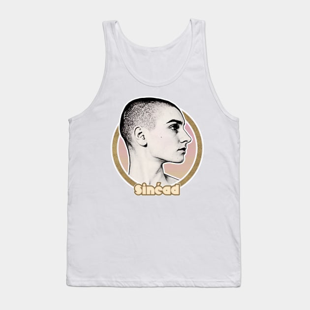 Sinead O'Connor //// Retro Style Aesthetic Design Tank Top by DankFutura